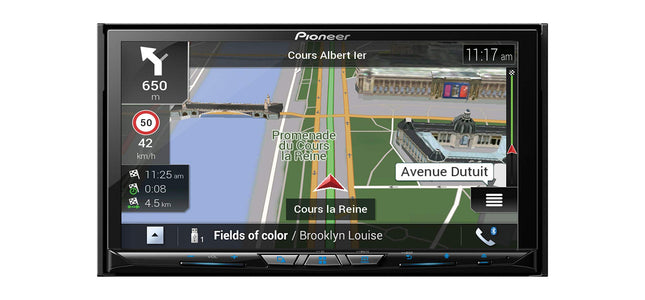 Pioneer AVIC-Z830DAB Media Center, Navigation, Wi-Fi, 7-inch Touchscreen, Smartphone Connectivity, Bluetooth, Apple CarPlay, Android Auto, Hands-Free System, 2 USB Ports, DAB/DAB+, Graphic Equalizer