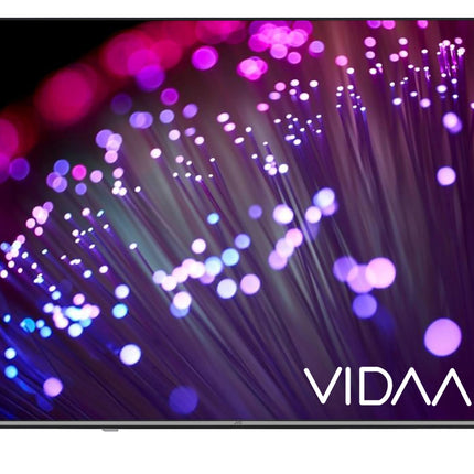 JVC 43-tolline nutiteler VIDAA LT-43VD3555 4K UHD HDR-teler Dolby Visioniga ja integreeritud kolmekordse tuuneriga, LED-teler must