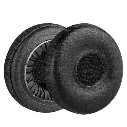 Geekria QuickFit Protein Leather Replacement Ear Pads for AKG Y40 Y45 Y45BT Headphones Earpads Headset Ear Cushions Repair Parts (Black)