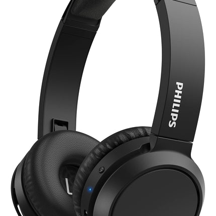PHILIPS kõrvapealsed kõrvaklapid H4205BK/00 bassivõimendi nupuga (Bluetooth, 29 tundi mänguaega, kiirlaadimine, mürasummutus, kokkupandav), mattmust