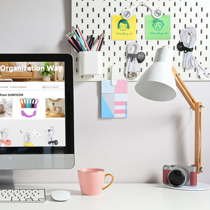 Cable Organizer Clips Black Cable Clips