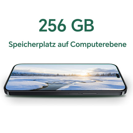 HONOR X8b nutitelefon, Android-mobiiltelefonid ilma lepinguta (108+50MP, 6,7-tolline FHD+ AMOLED ekraan, 256GB / 8GB RAM, kahekordne SIM-kaart, NFC), südaöömust