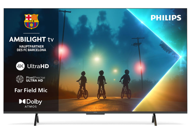 Philips Ambilight 65PUS8200 4K LED nutiteler – 65-tolline ekraan Pixel Precise Ultra HD, Titan OS, Dolby Vision ja Dolby Atmos heliga