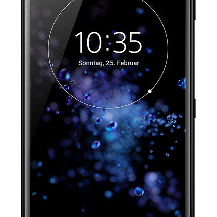 Sony Xperia XZ2 nutitelefon (14,5 cm (5,7 tolli) IPS Full HD+ ekraan, 64 GB sisemälu ja 4 GB muutmälu, kahe SIM-kaardiga, IP68, Android 8.0) vedelmust - saksa versioon