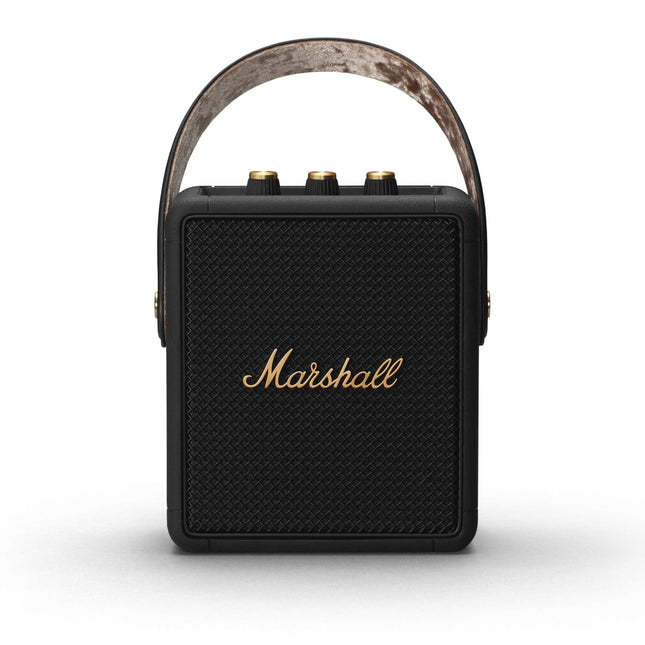 Marshall Stockwell II Portable Bluetooth Speaker - Black&amp;Brass