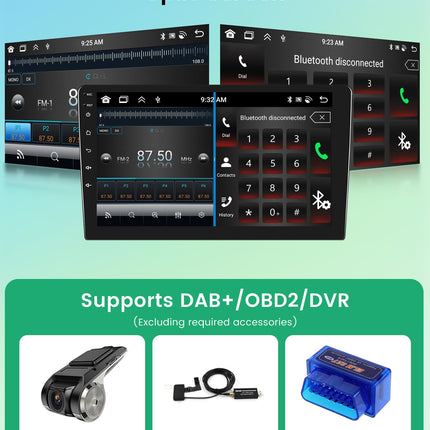 2G+64G juhtmevaba Carplay Android autoraadio 2 DIN Nissan Navara 2006-2014 9-tollise puutetundliku ekraaniga autoraadio juhtmevaba Android automaatse navigatsiooniga GPS WiFi peegliühendusega Bluetooth FM/RDS USB/EQ/SWC tahavaatekaamera