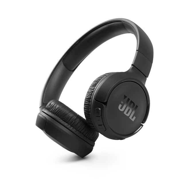 JBL Tune 510 BT – Bluetooth-kõrvaklapid – mustad – kokkupandavad kõrvaklapid käed-vabad funktsiooniga – ühildub häälassistentidega – pikk aku tööiga kuni 40 tundi