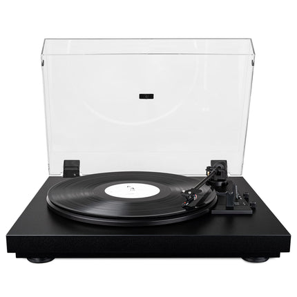 Pro-Ject Automat A1, täisautomaatne plaadimängija fono-eelvõimendiga, elektroonilise 33/45 lülitusega ja OM10 eelhäälestusega helipeaga, must