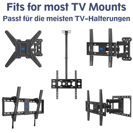 Mounting Dream outdoor TV cover for 41"-43" TV, weatherproof universal TV screen protector, with small pocket for remote control