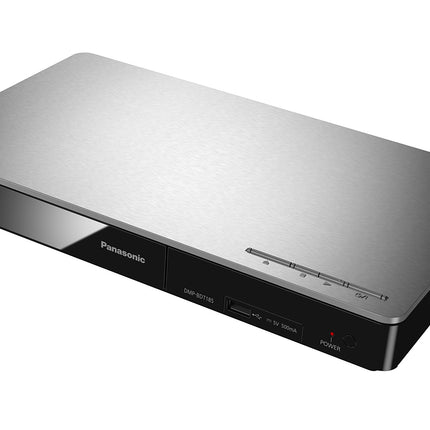 Panasonic DMP-BDT185EG 3D Blu-ray mängija (4K ülesskaleerimine, DLNA, VoD, HDMI juhtimine, USB, MKV taasesitus) hõbedane