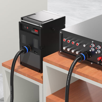 Monosaudio P901 HiFi tipptasemel toitekaabel Audiophile toitekaabel 2M puhtast vasest varjestusega, 2-pin OFC vahelduvvoolu toitejuhe, 4.5Sq Schuko+IEC C15 pistik DVD/võimendi/dekoodri/subwooferi/võimendi jaoks
