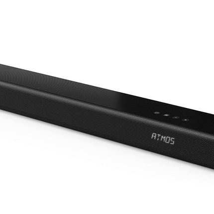 Grundig DSB 1000 heliriba integreeritud subwooferiga, õhuke disain, 2.1 kanaliga Dolby Atmos, 120 vatti muusikavõimsust, Bluetooth 4.2, HDMI (ARC), optilised, koaksiaalsed ja aux-sisendid, must