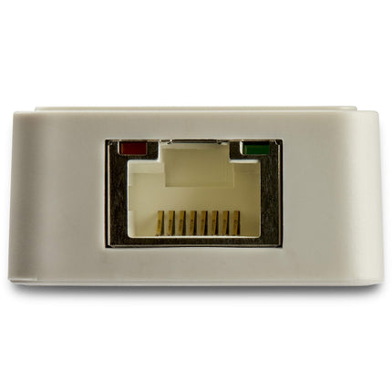 StarTech.com USB-C to Gigabit Ethernet Adapter with USB-A Port - 1Gbps NIC USB 3.0/USB 3.1 Type-C Network Adapter - USB-C/TB3 Compatible 1GbE NIC - Windows, macOS, Chromebook - White (US1GC301AUW)