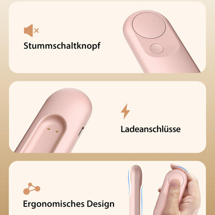 Stouchi kaugjuhtimispuldi leheküljepööraja Kindle'i, Tolino, Paperwhite'i, Colorsofti, Oasis'i ja Scribe'i e-lugeri lisatarvikute lugemiseks, magnetilise klõpsamisega leheküljepööraja Kindle'i, iPadi ja tahvelarvuti jaoks – roosa