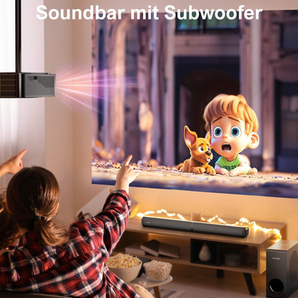 ULTIMEA 4.1-kanaliga teleritele mõeldud heliriba subwooferiga, rakendus, jagatav 2-in-1 teleritele mõeldud heliriba, Bluetooth 5.3, teleri kõlar 3 ekvalaiseri režiimiga, HDMI-ARC/optiline/Aux, Apollo S50, 2025. aasta versioon