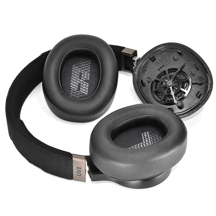 Live 650 BTNC E65BTNC mäluvahust kõrvapadjad, mis ühilduvad JBL E65 E65BTNC / Duet NC/Live 650BTNC Live 660 BTNC kõrvaklappidega (mustad)