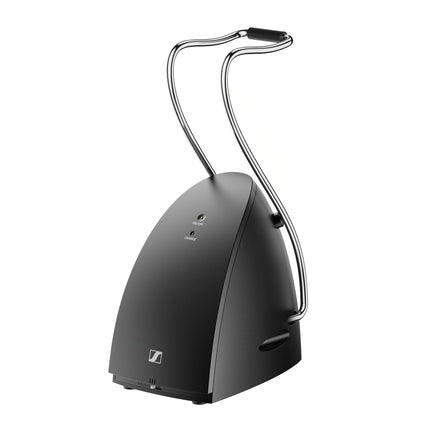 Sennheiser RS ​​​​120-W juhtmevabad kõrvaklapid kristallselge teleriheli jaoks - kerge disain, 3 helirežiimi, 60 m signaaliulatus, komplekt saatjat/laadijat - must