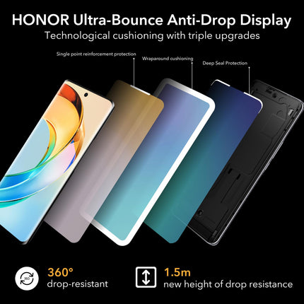 HONOR Magic6 Lite 5G nutitelefon 8+256GB, 120Hz 6.78" AMOLED, 108MP kolmekordne tagakaamera, Android 13, kahekordne SIM-kaart, Google Play, NFC, roheline