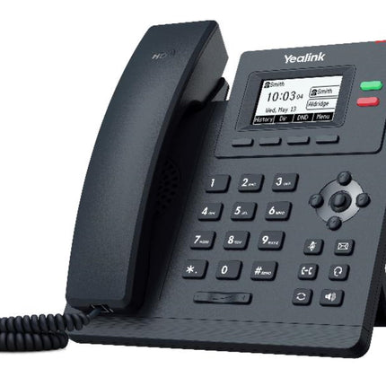 Yealink T31G IP-telefon PoE gigabit (ilma toiteplokita)