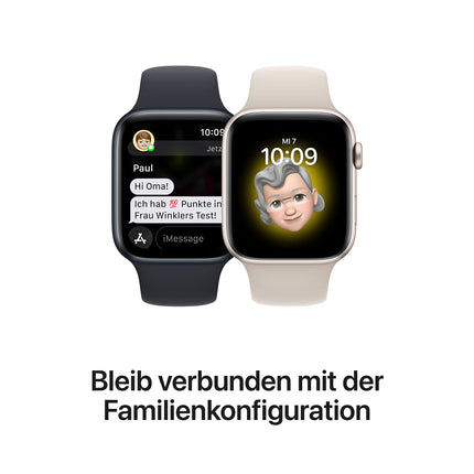 Apple Watch SE (2. põlvkond) (GPS, 40mm) – öösinine alumiiniumkorpus ja öösinine spordirihm – tavaline (taastatud)