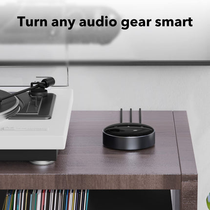 WiiM Mini AirPlay 2 Receiver, Multiroom Music Streamer, DAC &amp; Preamplifier, Compatible with Alexa and Siri Voice Assistants, Streams Spotify, Amazon Music, Tidal and more