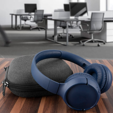 Kingshioni kõva kõrvaklappide ümbris, mis ühildub JBL Tune 510BT, 520BT, 525BT, 500BT, 560BT, 570BT, Tune 600BTNC, 660NC, 670NC kõrvaklappidega; reisikott Live 460NC, Live 400BT, T450BT, E45BT kõrvaklappidele
