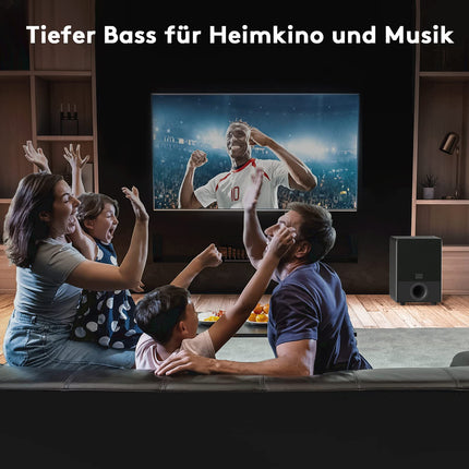 mivoc Hype 10 G2 HiFi aktiivne subwoofer must 10 tolli 300W 20 kuni 180Hz kodukino ja muusika jaoks