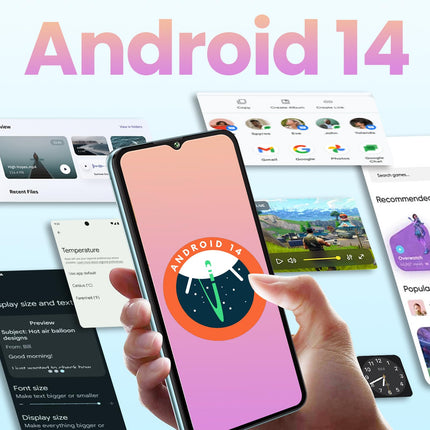 CUBOT A10 lukustamata telefon, 12(4+8) GB + 128 GB / 1 TB, Android 14 nutitelefon, 6,56-tolline HD+ / 90Hz ekraan, 48MP + 16MP kaamera, 5100mAh, kahe SIM-kaardiga 4G lukustamata telefonid, Face ID/GPS/OTG