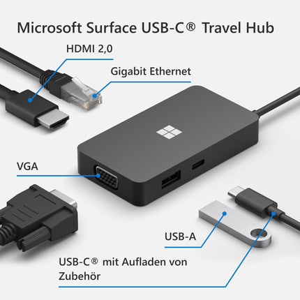 Microsoft Surface'i USB-C reisijaam