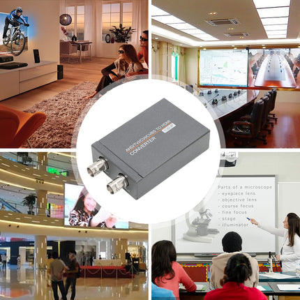 AHD TVI CVI CVBS HDMI-muunduri adapter, multimeedia Full HD 720P 1080P 3MP 4MP 5MP 8MP BNC HDMI-videoadapter HDTV DVR-ile