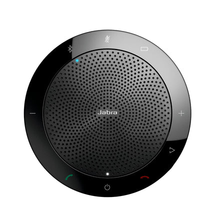 Jabra Speak 510 Speaker — Portable Bluetooth Speaker &amp; Logitech C920 HD PRO Webcam, Full HD 1080p, 78° Field of View, Autofocus, Clear Stereo Sound, Exposure Correction - Black