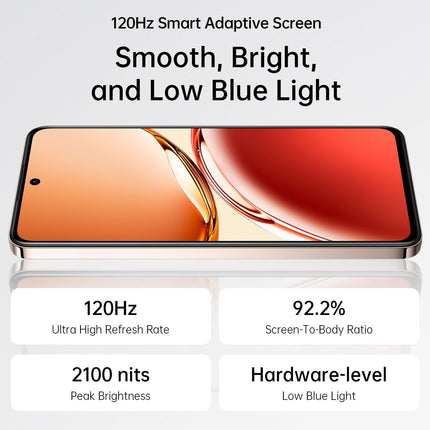 OPPO Reno12 FS 5G 12+512GB, Android nutitelefon ilma lepinguta, mobiiltelefon, 120Hz 6.67" OLED ekraan, Dimensity 6300, 50MP tehisintellektiga põhikaamera, SUPERVOOC 45W, 5000mAh aku, IP64 kaitse, NFC, oranž