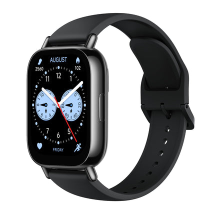 Xiaomi Redmi Watch 5 Lite must | Nutikell | 5 cm (1,98 tolli) AMOLED-ekraan, pikk aku tööiga, Bluetooth-kõned, mürasummutus, täiustatud tervise jälgimine, 18-päevane aku tööiga