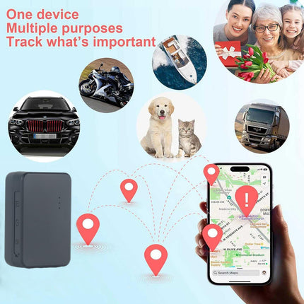 TKMARS 4G GPS-jälgija Mini GPS-jälgija SIM-kaardiga TELLIMUS Sobib autodele, lastele, jalgratastele, pagasile, rahakottidele