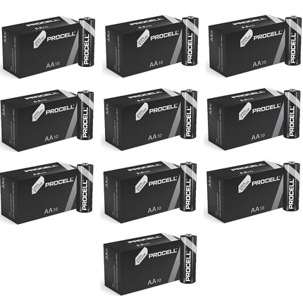 Duracelli leelispatareid 100 tk AA-suuruses