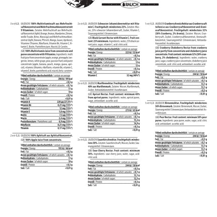 Rauch-Saft Premium advendikalender, pudel