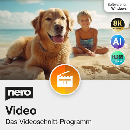 Nero SaveMyVHS | Video editing | Digitize video cassettes | Windows 11/10 / 8/7