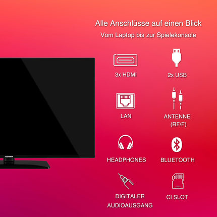 Telefunken TV 43 inch Android Smart TV (4K UHD, HDR, Triple Tuner, Bluetooth, Dolby Atmos) D43U750X2CWI