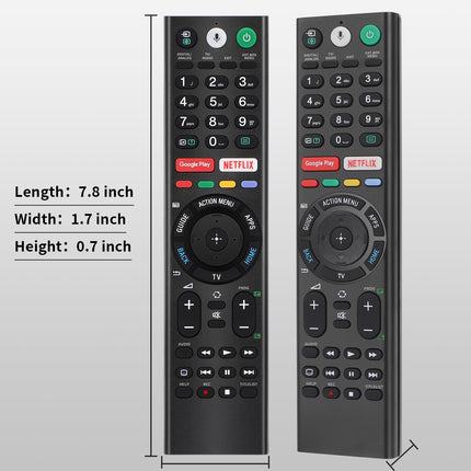 Gvirtue RMF-TX310E RMF-TX220E hääljuhtimisega kaugjuhtimispult Sony teleritele, originaalse kaugjuhtimispuldi asendaja, ühildub Sony 4K nutika Bravia UHD LED LCD HD teleriga mikrofonifunktsiooniga