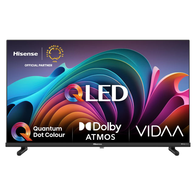 Hisense 32A5NQ 80 cm (32-inch) QLED TV Full HD, Smart TV, Triple Tuner, AI Sports Mode, Dolby Atmos, Share to TV, Dual Positioning, WiFi, Game &amp; Hotel Mode, Black [2024]