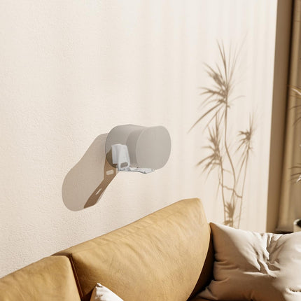 My Wall HS41WL speaker wall mount, tiltable and rotatable, white, 2 pieces.