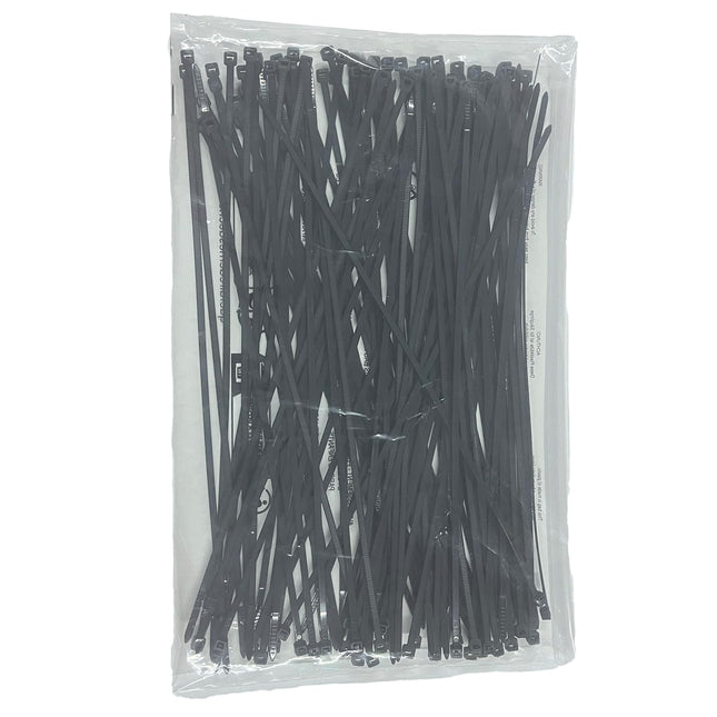 EzySup Extra Large Cable Ties, Heavy Duty Outdoor Cable Ties, 300 mm x 4.8 mm, 22 kg Tensile Strength, 250 Pack, Black