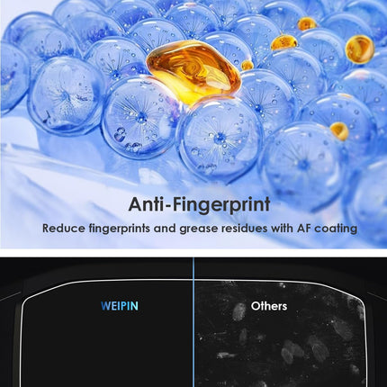 WEIPIN Compatible with VW T-Cross/T-Roc/Tiguan 2/Polo MK6/Touran/Passat B8 10.25" Digital Cockpit Protective Film Instruments Protective Film Screen Protector Accessories