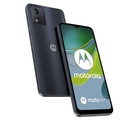 Motorola Moto (e13, 6.5-inch HD+ display, AI-powered camera system, Dolby Atmos, 5000 mAh battery, 2/64 GB, Dual SIM), Cosmic Black