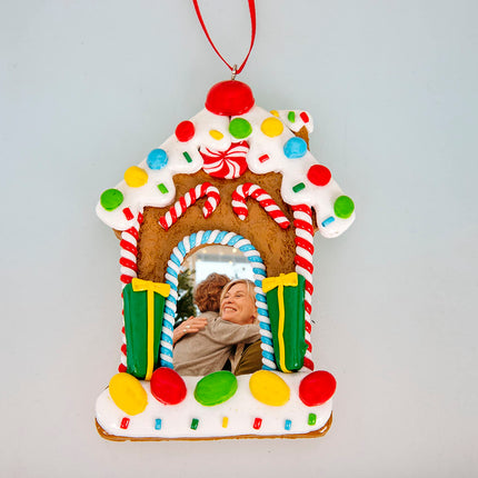 Hanging Christmas tree decorated with candy cane, customizable, 12-piece set