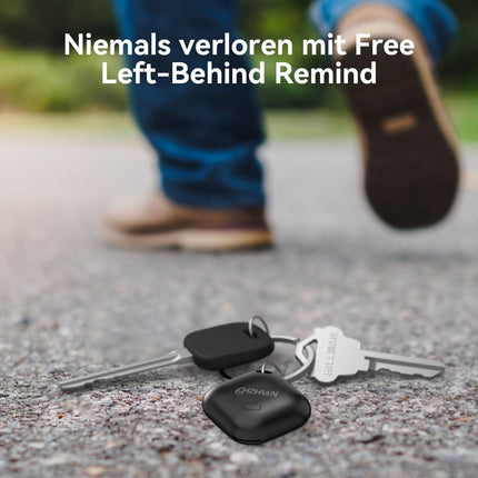 CHZHVAN võtmeleidja nutikas õhusilt, ühildub Apple Find My rakendusega (ainult iOS), Bluetooth-võtmejälgija võtmete, rahakottide, kottide, kohvrite jaoks, IP67 veekindel, vahetatav aku