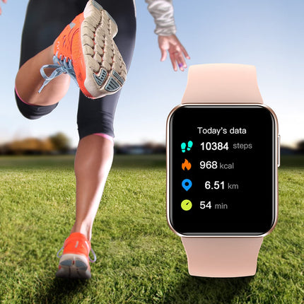 GRV Smartwatch for Women Men, 1.4 inch Touch Color Display Fitness Watch with SpO2, Heart Rate Monitor, Pedometer, Sleep Monitor, 9 Training Modes, Personalized Watch Face, Stopwatch, IP68 Waterproof