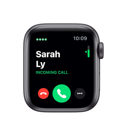 Apple Watch Series 5 40mm (GPS + Cellular) - Space Gray Aluminum Case with Black Sport Band (Refurbished)