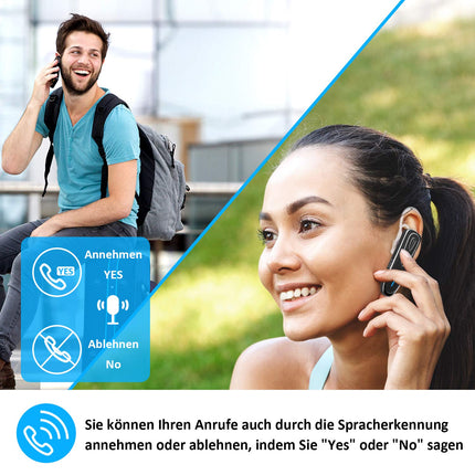 Bluetooth juhtmevabad kerged veekindlad peakomplektid 5.0 kõrvasisesed kõrvaklapid mürasummutava mikrofoni ja stereoheliga, käed-vabad ühe kõrva jaoks mobiiltelefonile/nutitelefonile (kuldne)