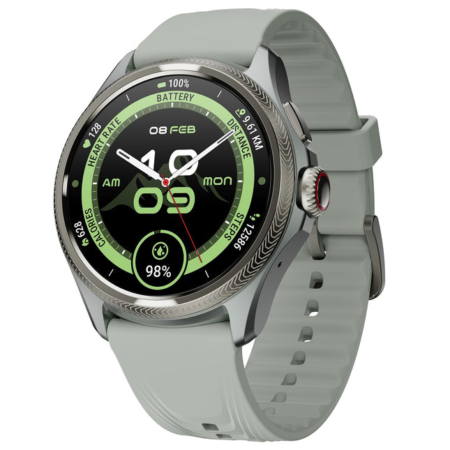 TicWatch Pro 5 Enduro Slate nutikell meestele Android Wear OS nutikell 90h aku 110+ treeningrežiimi 7/24 pulss 5ATM GPS kompass Ei ühildu iPhone'iga